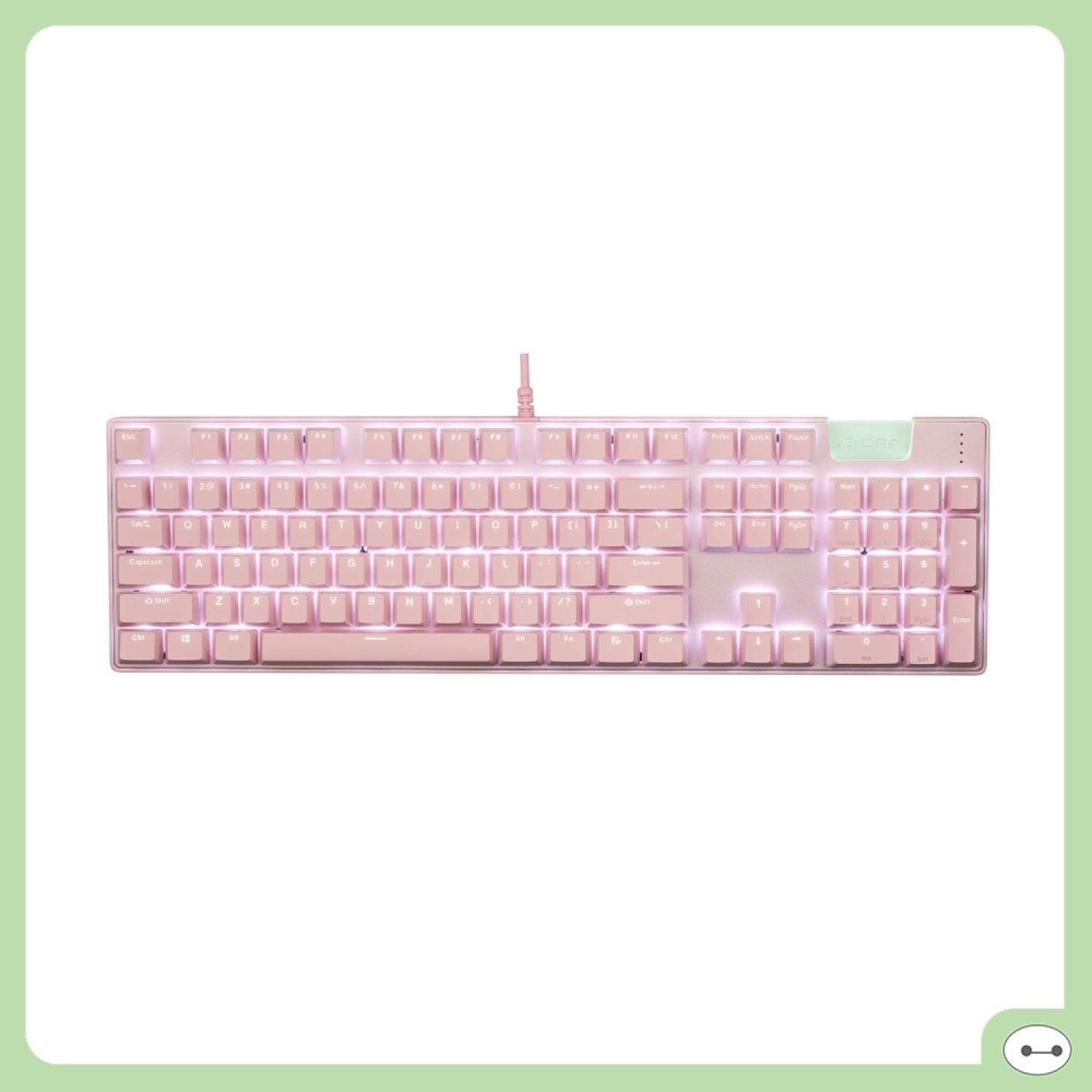 BÀN PHÍM CƠ GAMING E-DRA EK312 EK313 LED CHƠI GAME