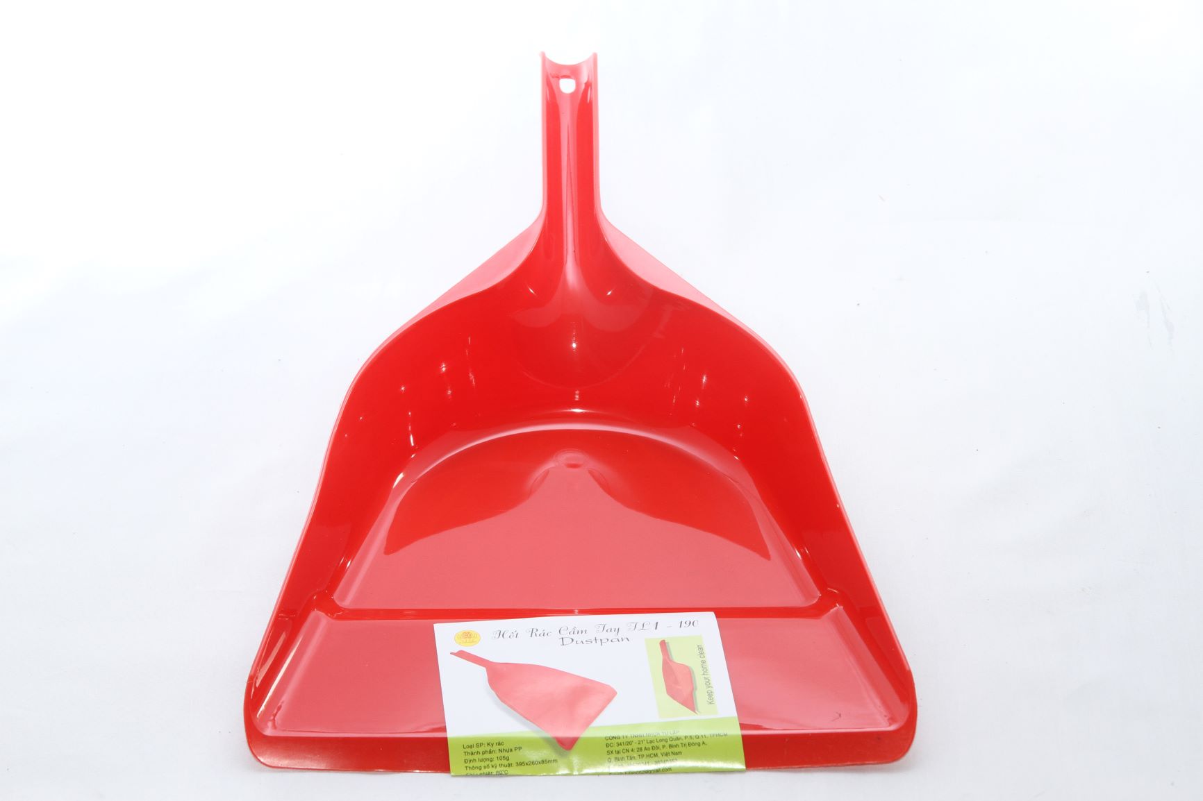 Ky rác nhựa cầm tay TL190