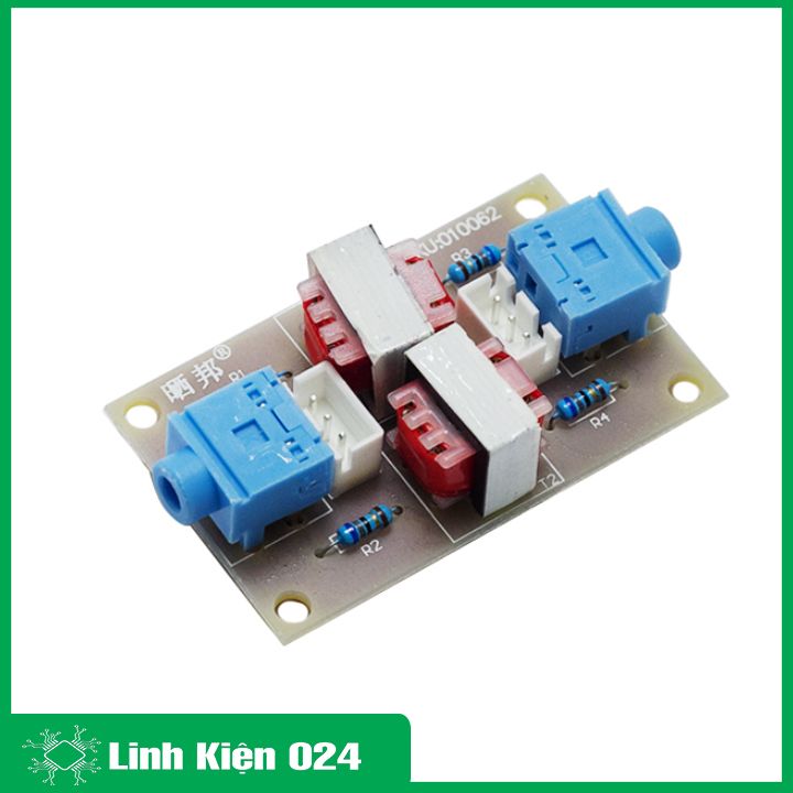 Module cách li lọc nhiễu âm thanh in/out jack Audio