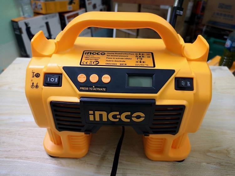20v máy bơm hơi lốp xe dùng pin ingco cacli2002