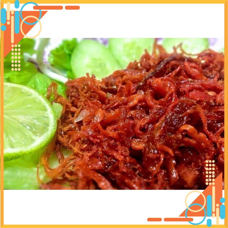 300g khô bò cay ngon khô heo giả bò sợi to