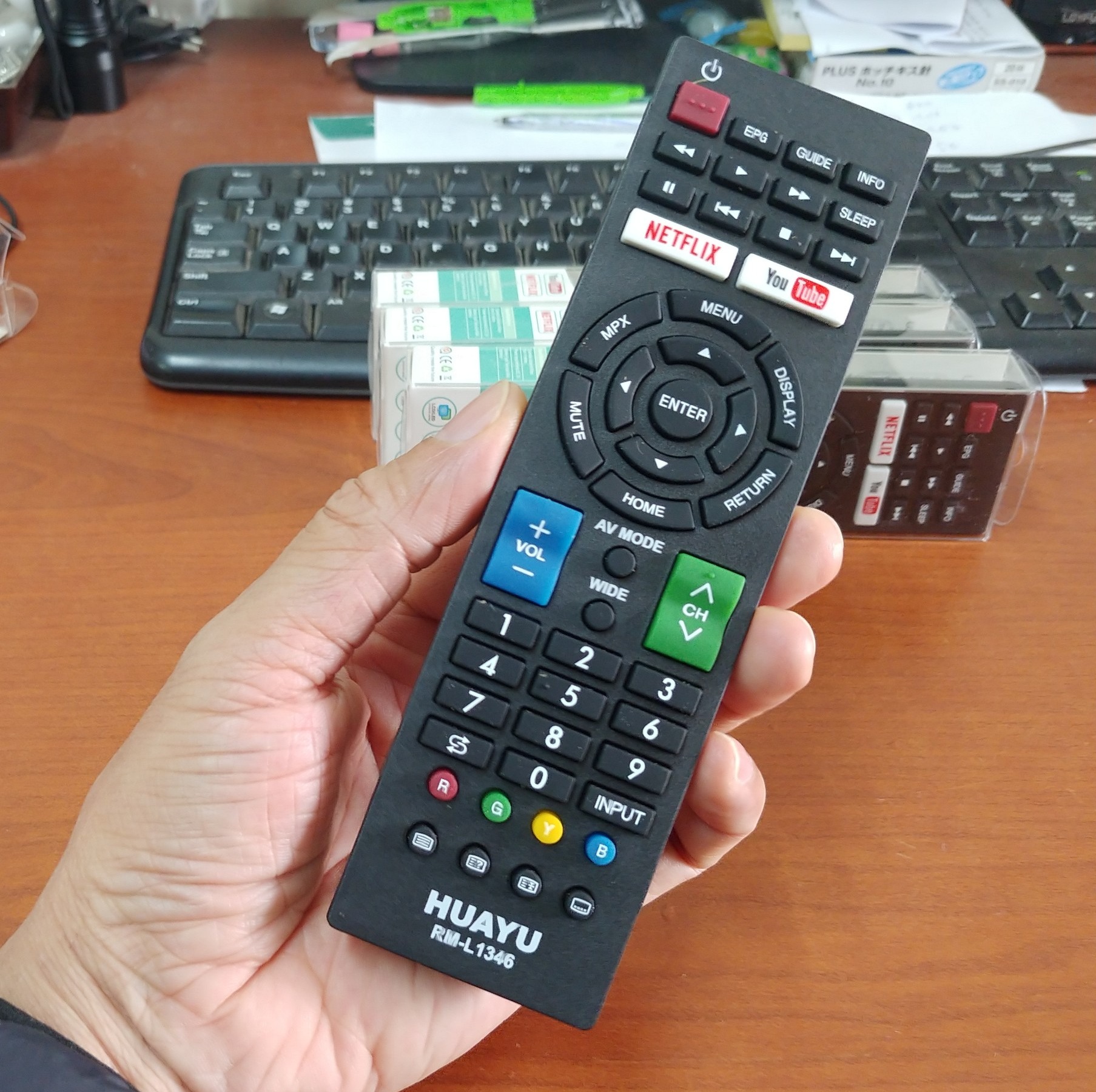 Remote TV SHARP Smart mới (Hàng Huayu xịn).