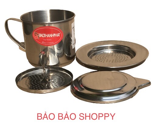 Phin cafe inox  Bảo Thành Phát ( kích thước 7cm)