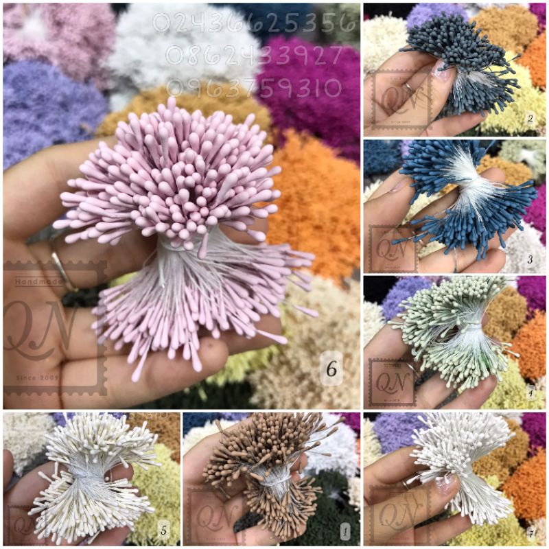 400 nhụy hoa đôi mờ 1mm dài 6cm