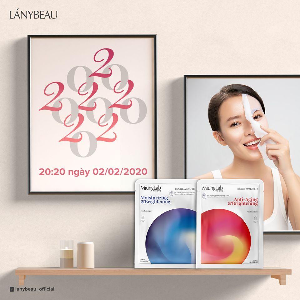 Mặt Nạ MIUNG LAB Tinh Chất Bơ&Lựu Phiên Bản Mới (Combo 7 miếng)