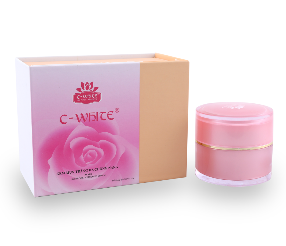 kem dưỡng c-white mụn trắng da cao cấp