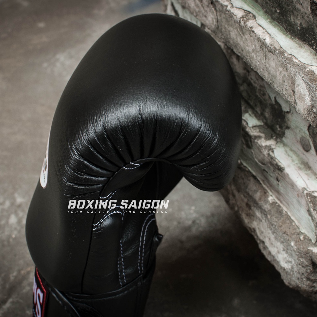 Găng tay Boxing Muay Thai Twins  Thái Lan ( Đen )