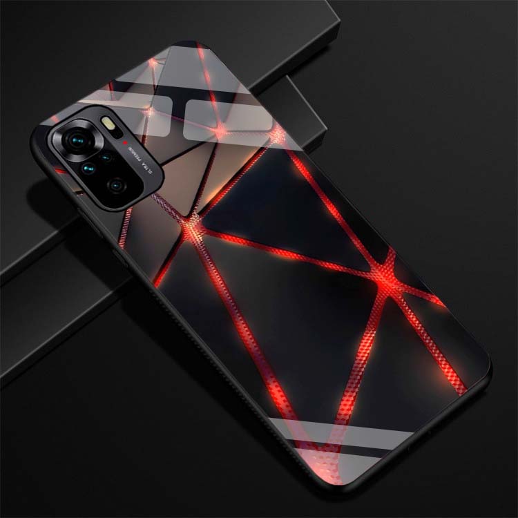 Ốp Xiaomi Redmi Note 10, Note 10s, Note 10 Pro, Note 10 5G Lưng kính cường lực Sáng Bóng