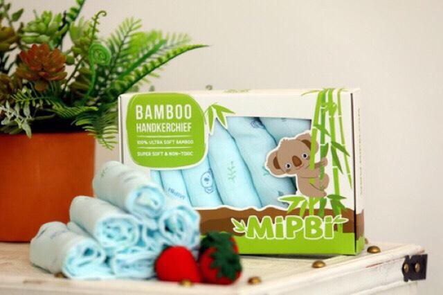 KHĂN SỮA MIPPi 100% Sợi Tre SiÊU MỀm