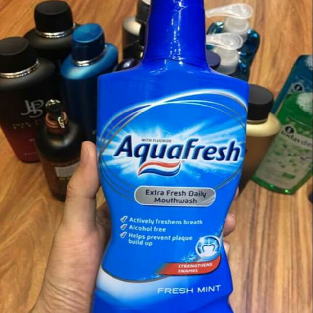 nước súc miệng aquafresh Đức
