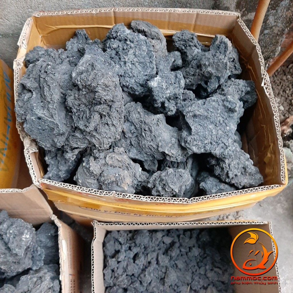 1KG Đá Đen Gia Lai - Setup Bể Thuỷ Sinh Cực Đẹp