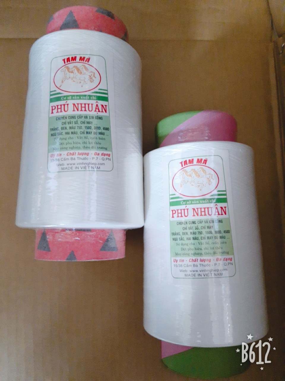 Cuộn Chỉ May Vắt Sổ Dùng Cho Máy May 500g
