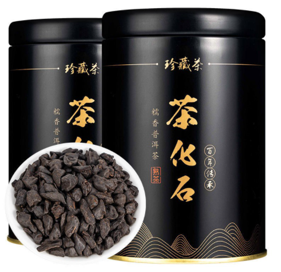 [HCM]trà phổ nhĩ hóa thạch toái ngân tử 250gr