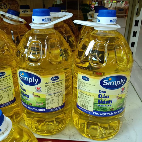 Dầu đậu nành Simply bình 5L