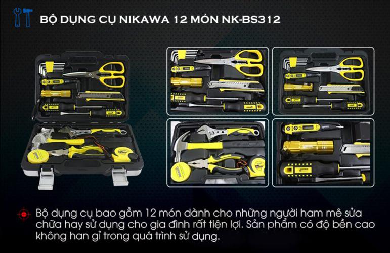 Bộ dụng cụ Nikawa Tools 12 món NK-BS312