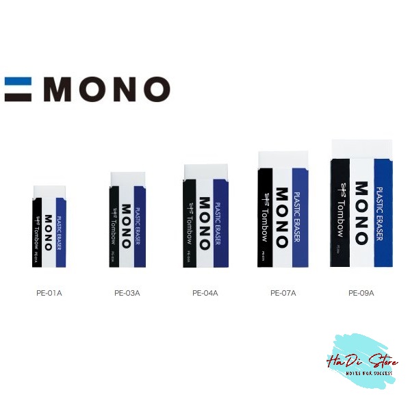 Gôm tẩy TOMBOW MONO PE các loại (Mã SP:TB-G-MoPE)