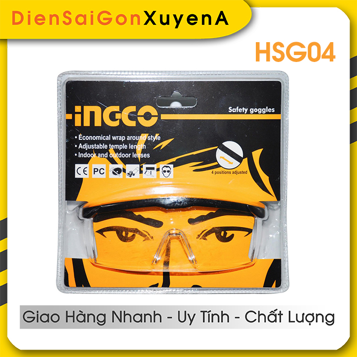 Kính mát kính bảo hộ INGCO HSG04 - Ngô Gia Tools
