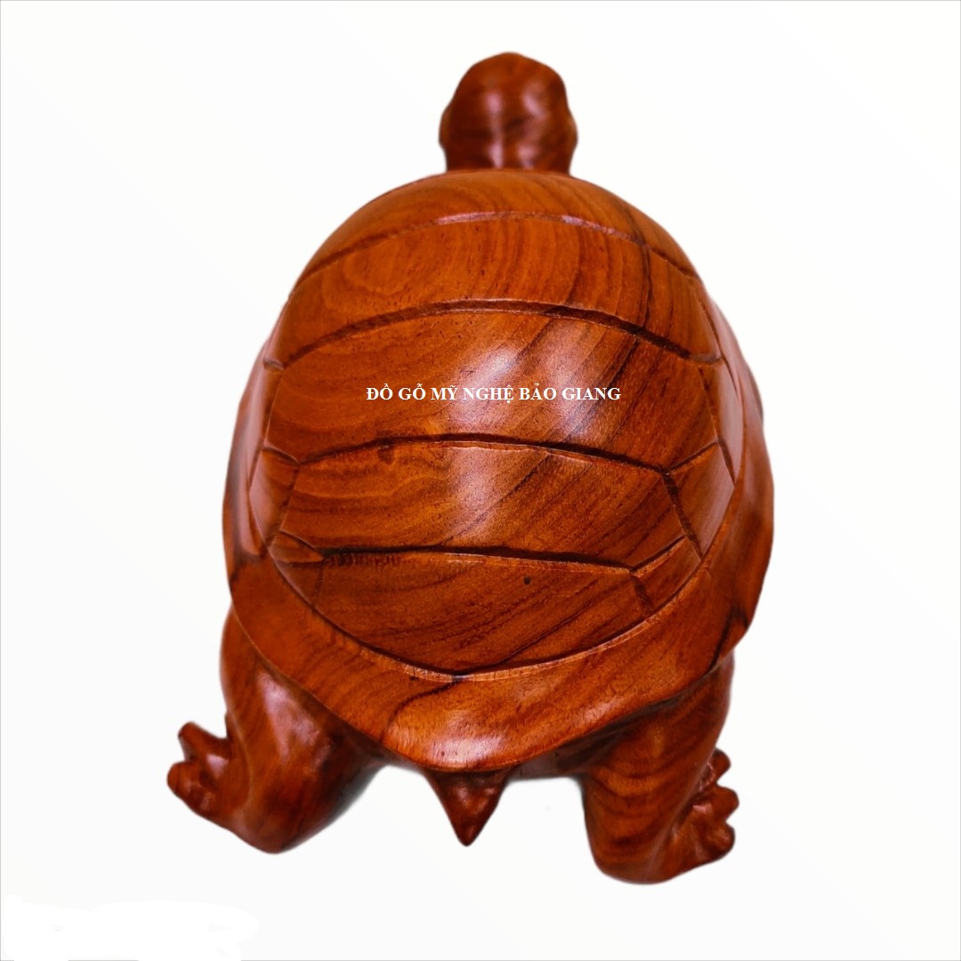 Tượng con rùa gỗ hương