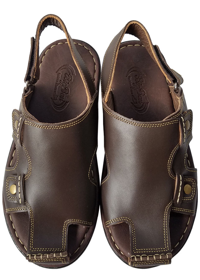 Giày Sandal Nam Bít Đầu Da Bò Thật BIGBEN SD142