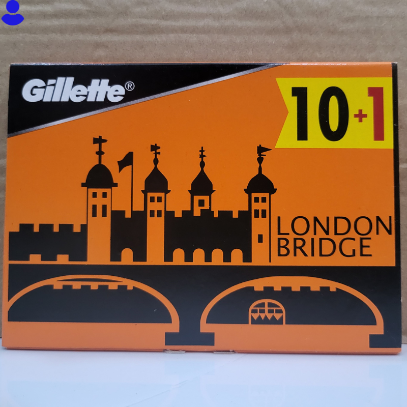 Dao lam Gillette London Bridge - Vĩ 110 lưỡi