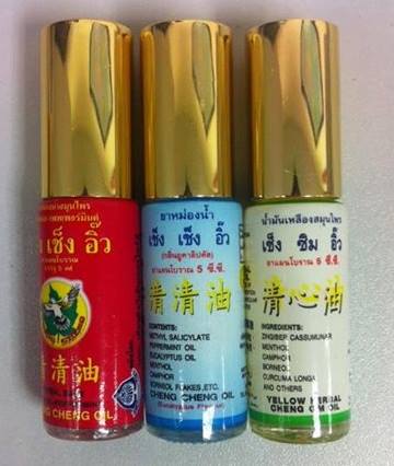 Dầu gió Cheng Cheng Oil Thái Lan