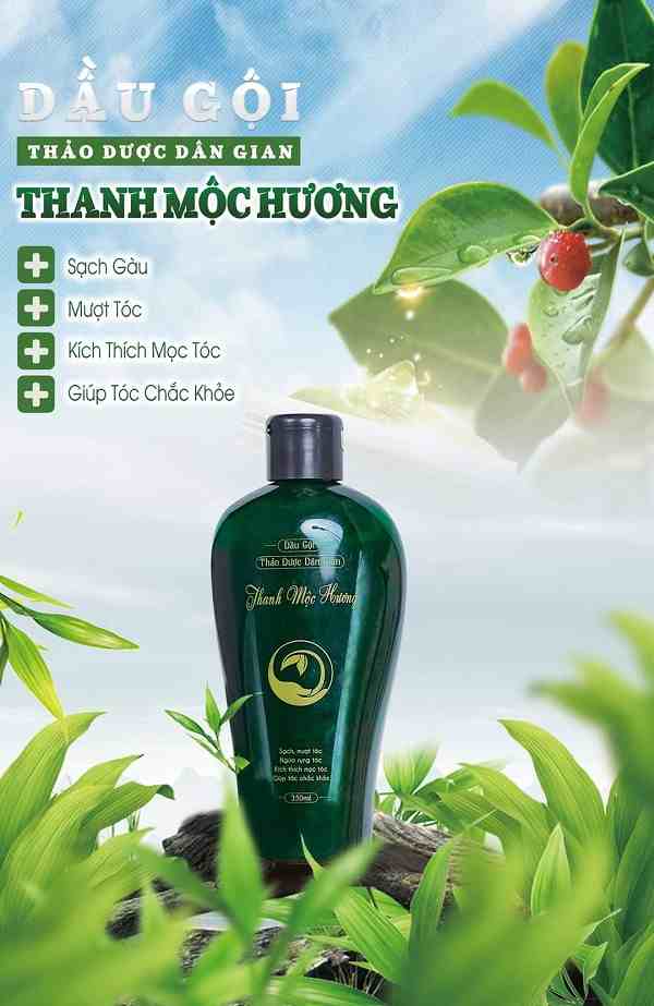 Dầu gội Thanh Mộc Hương mẫu mới 100%
