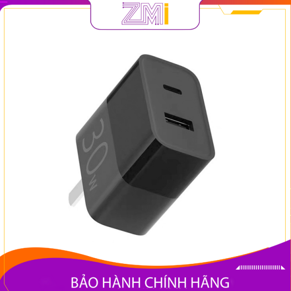 Củ Sạc Nhanh ZMI HA722 30W 1A1C ( 1 Cổng USB-C, 1 Cổng USB-A ) (Chọn mua Củ Sạc hoặc Củ+Cáp Al301)