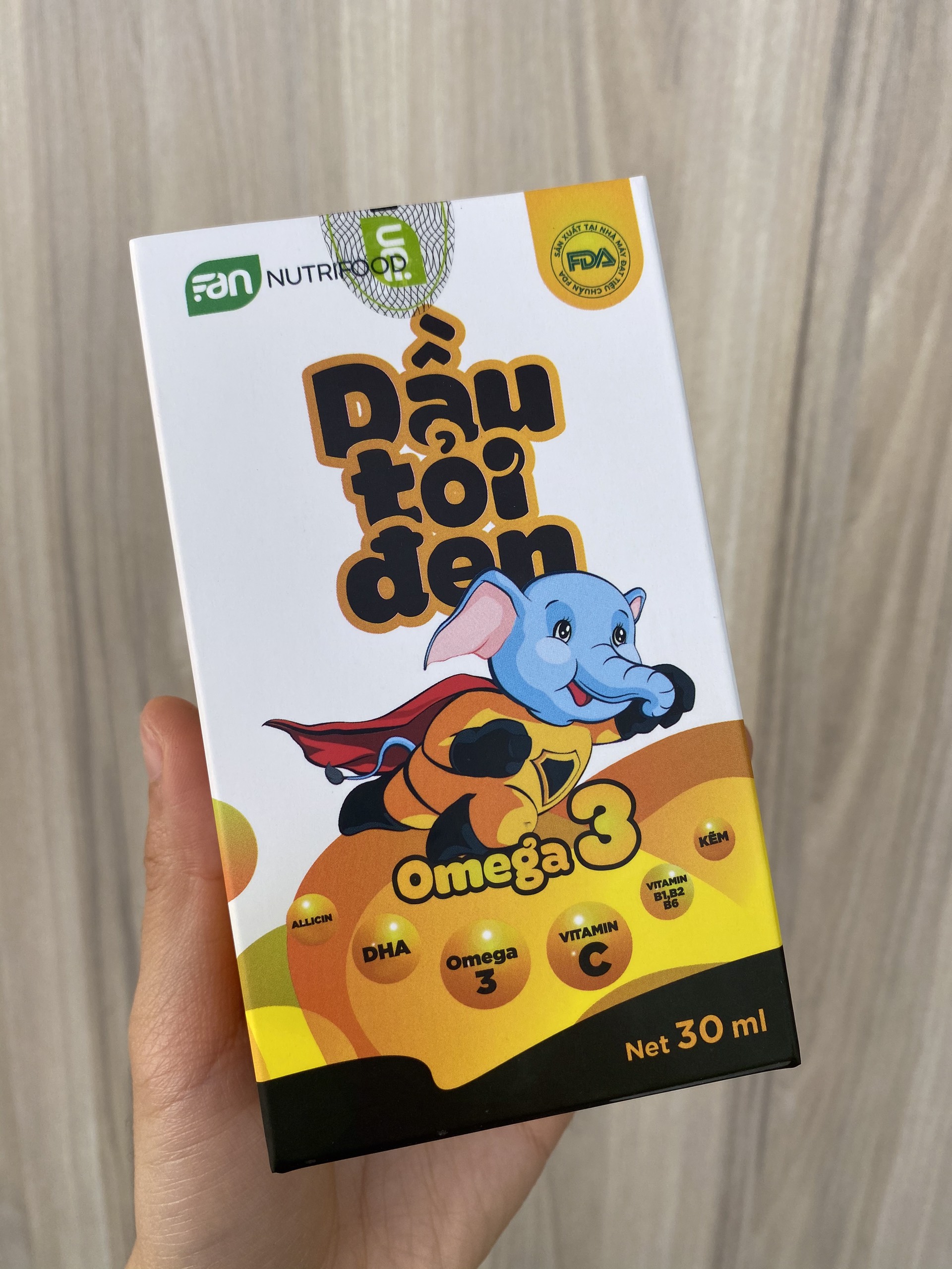 Dầu Tỏi Đen Omega 3