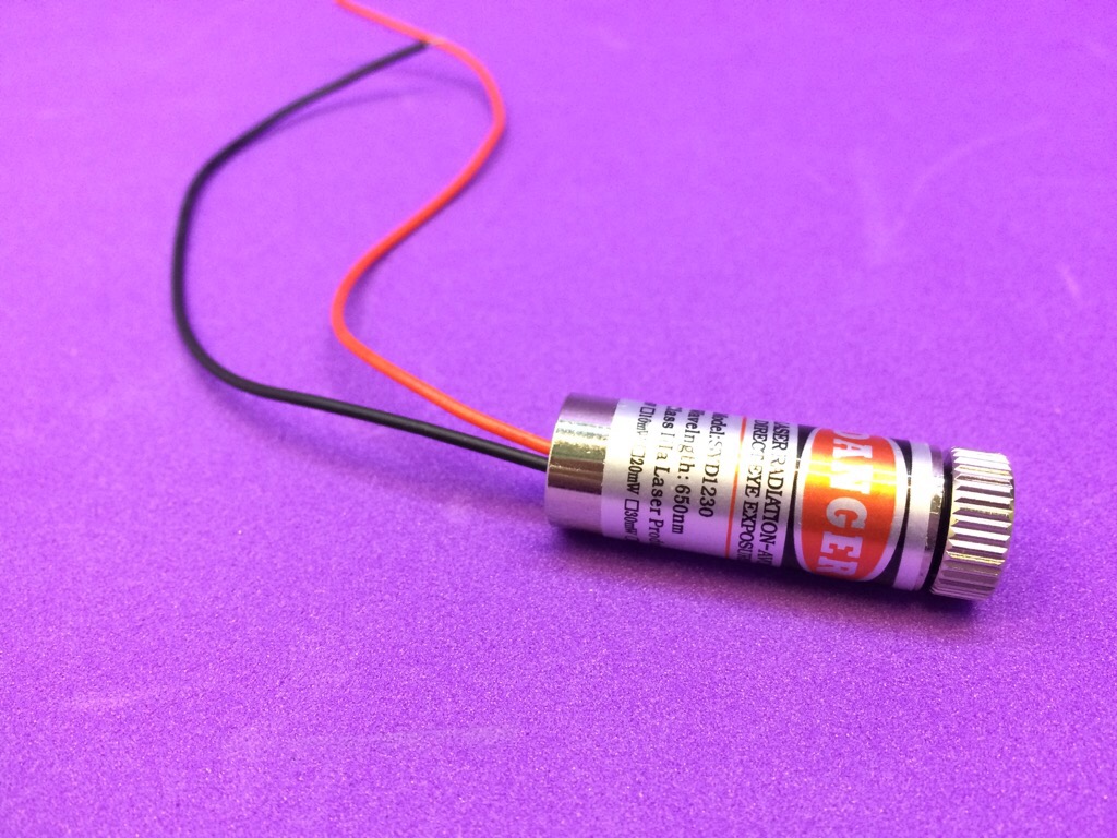 ống tia laser 5mW - dấu cộng