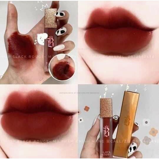 SON BLACK ROUGE A37 - ĐỎ NÂU ĐẤT