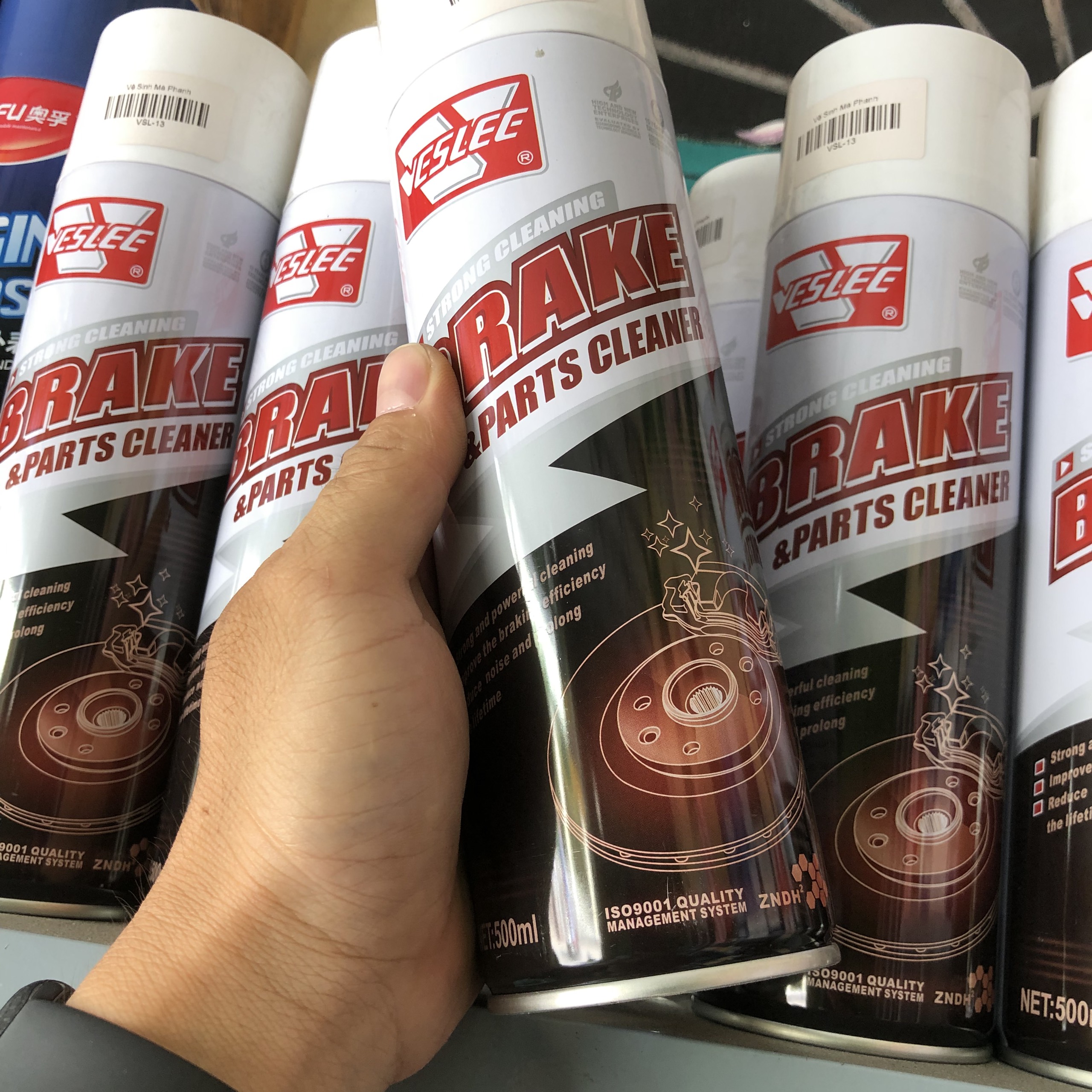 DUNG DỊCH XỊT VỆ SINH BỐ THẮNG/ BỘ PHANH XE