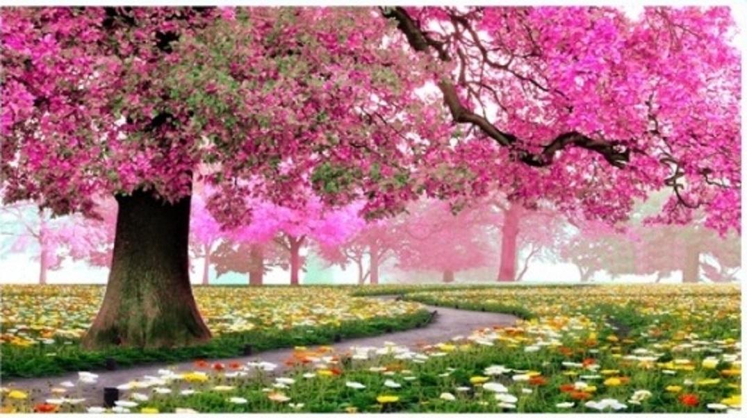 [HCM]Tranh đính đá Cây hạnh phúc - LV228