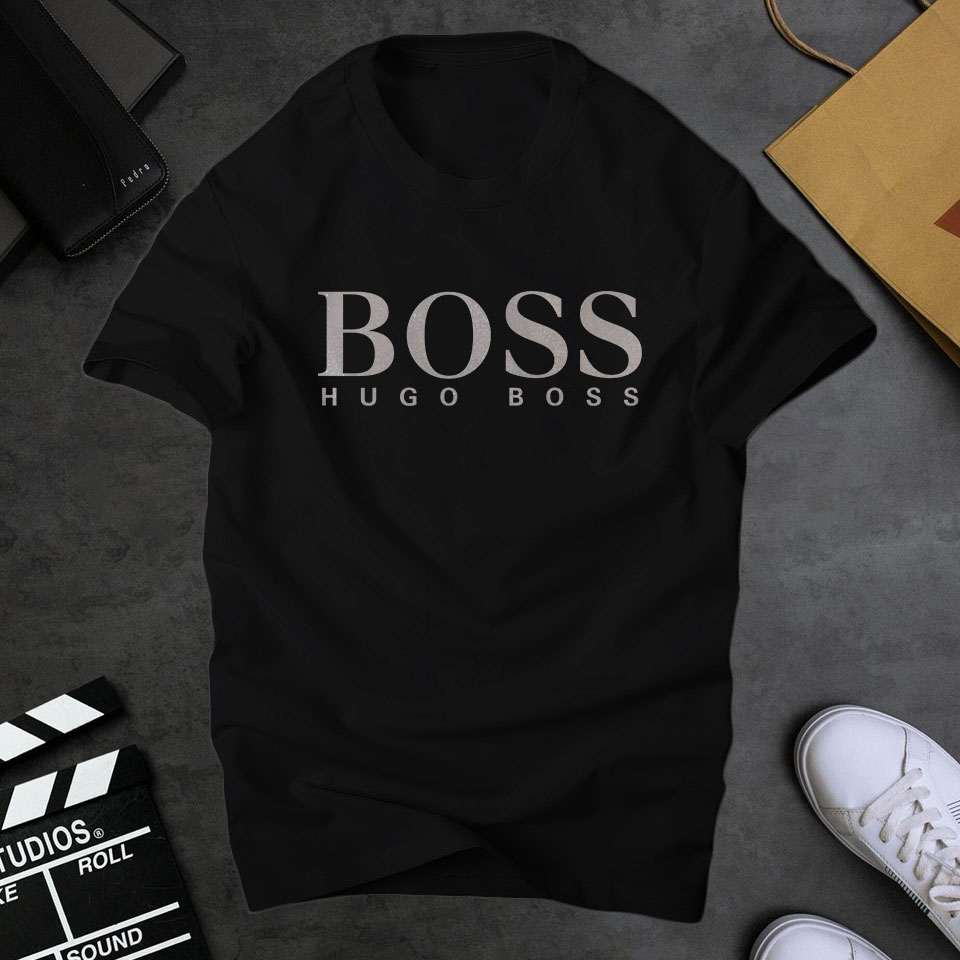 [HCM]Áo Phông Nam Boss B2 cao cấp | Áo Thun Cotton Ngắn Tay Áo Thun Ngắn Tay | aothunnam baobanbuon