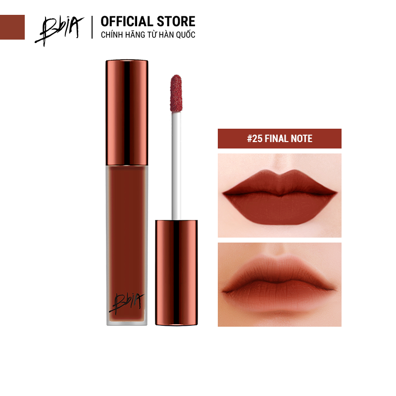 Son kem Bbia last velvet lip tint