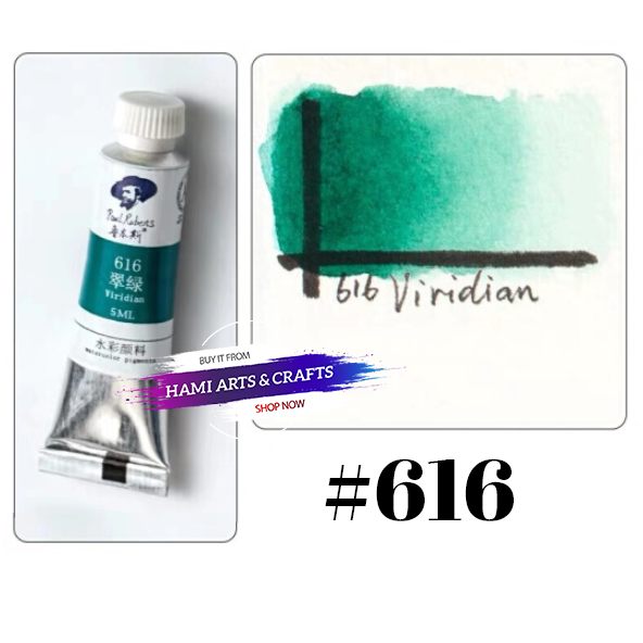 Màu nước Paul Rubens 5ml Pigment Watercolor hạng Student