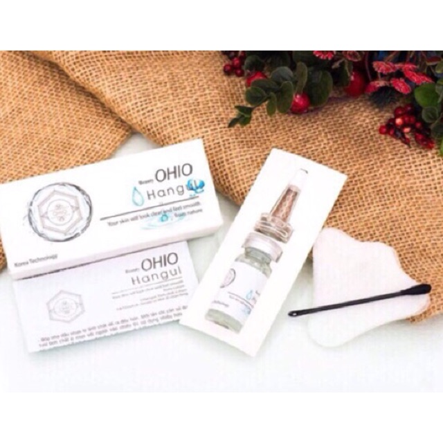 Tinh chất ủ mụn Ohio - đánh bay mụn đầu đen mụn cám trong 1 nốt nhạc cam kết hàng đúng mô tả chất lượng đảm bảo an toàn đến sức khỏe người sử dụng đa dạng mẫu mã