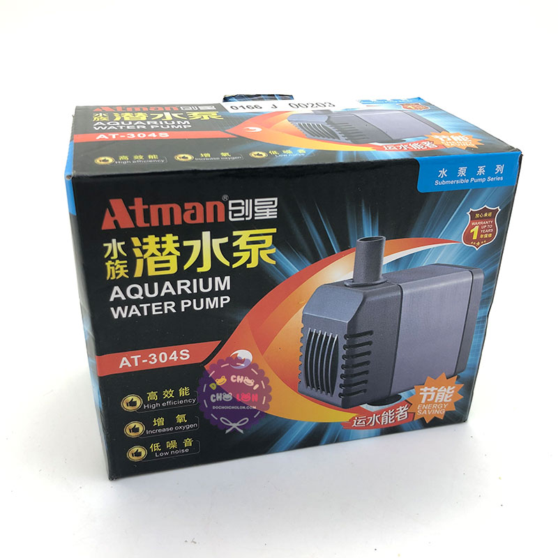 Máy bơm nước hồ cá atman 8w at-304s - bơm lọc nước at304s