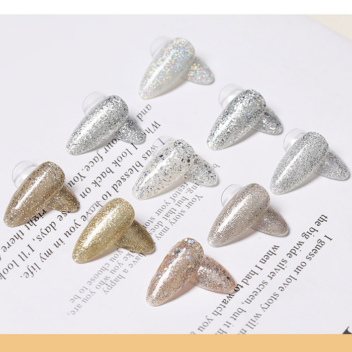 [HCM]Sơn gel AS kim tuyến mã AXZ (cần hơ đèn UV)