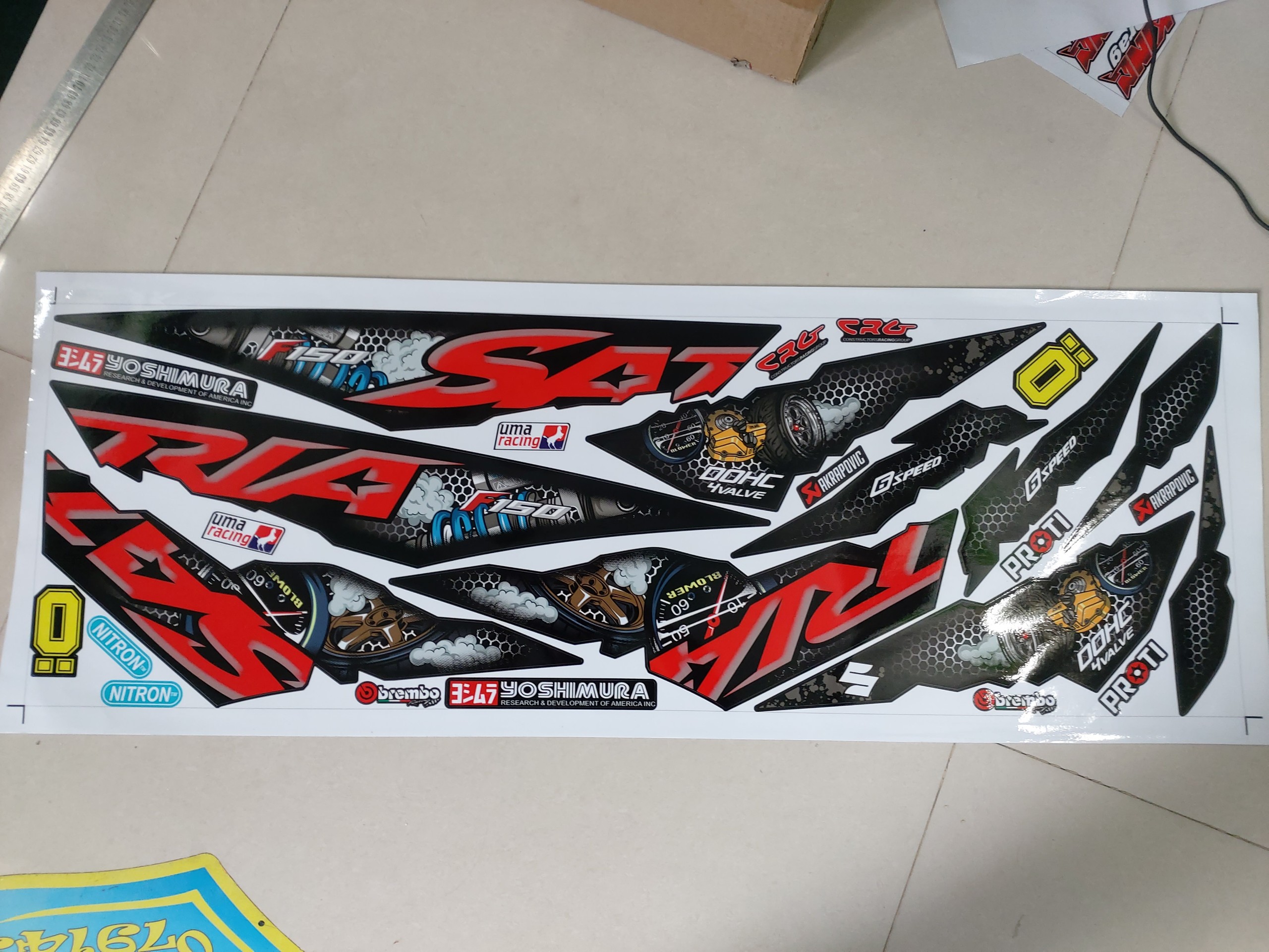 Tem satria fi tổ ong phuộc siêu ngầu
