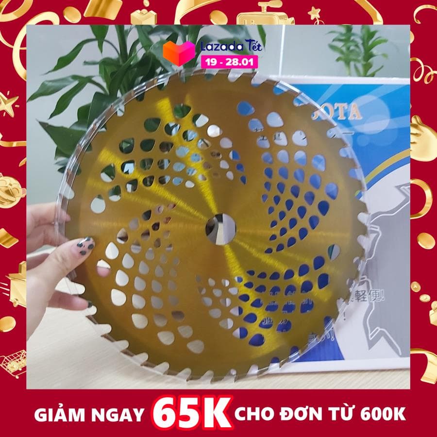 Lưỡi cắt cỏ tròn răng cưa Nhật Bản siêu sắc bén