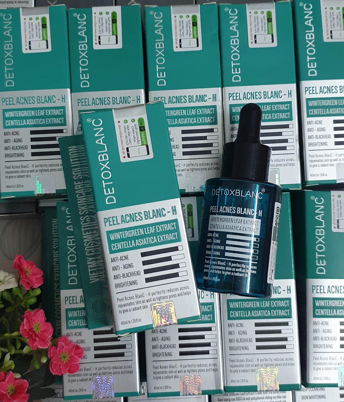 [HCM]Serum mụn Detox Blanc Peel Acnes Blanc 40ml