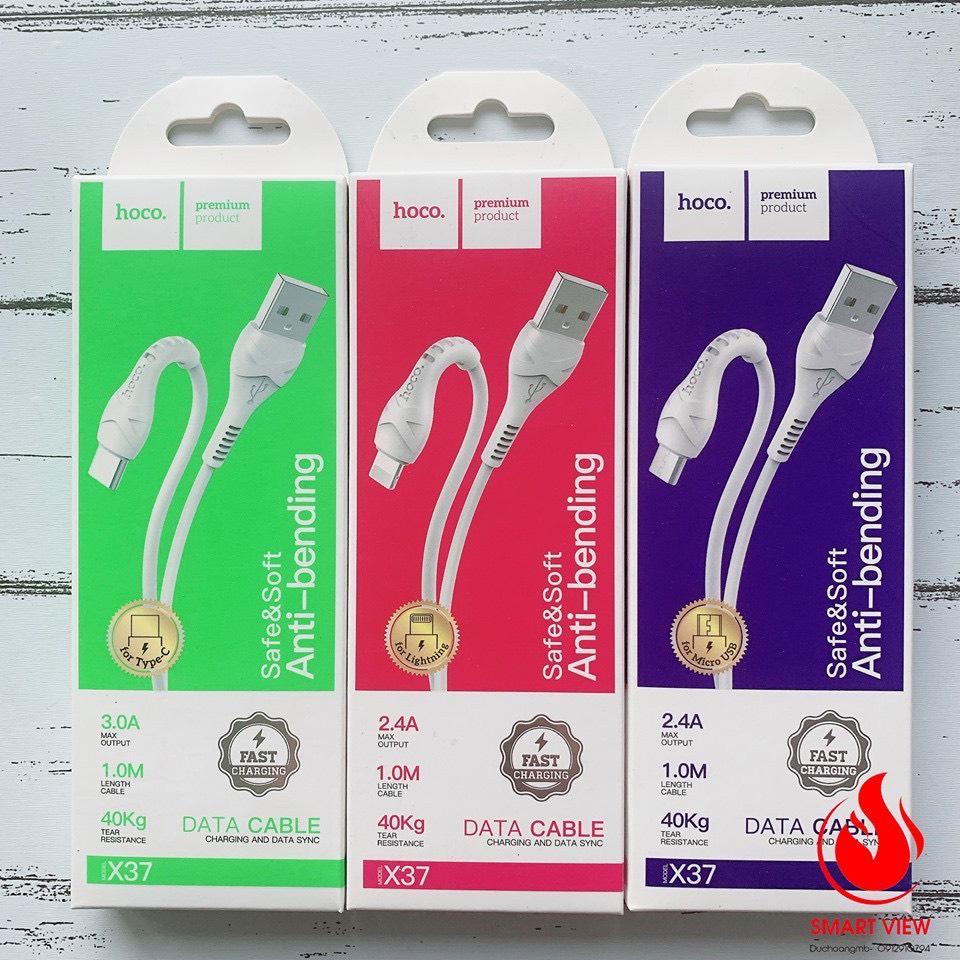 [HCM]Cáp Sạc Micro USB Hoco X37  ( Dài 1m )  Cho Dòng Máy Android