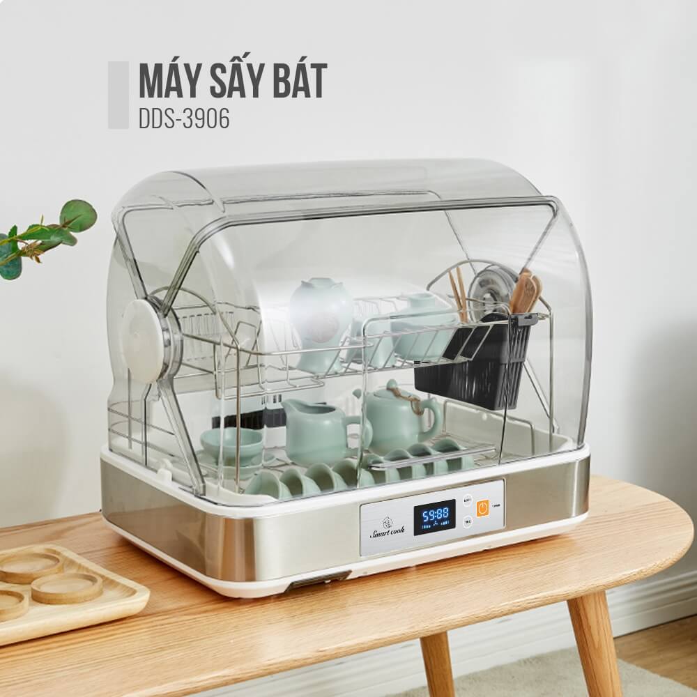 (Chỉ 15-17.05)Máy sấy bát Smartcook DDS-3906