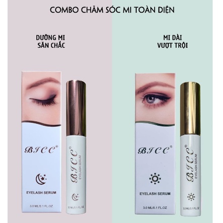 Dưỡng mi dưỡng mày bjcc chính hãng, giúp dài mi sau 1 combo