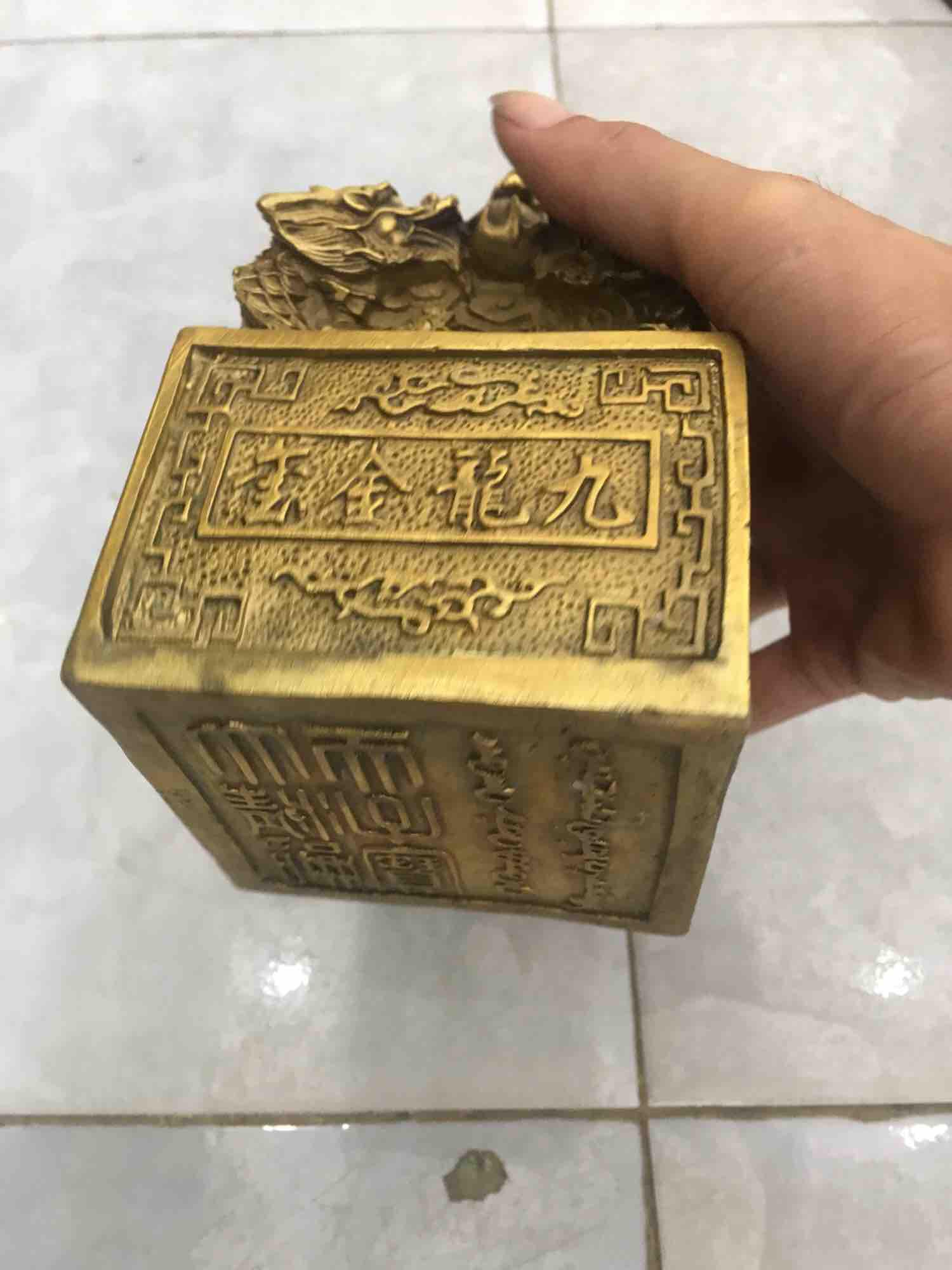 Long ấn đồng phong thuỷ quyền lực