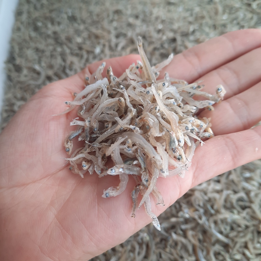Cá Cơm Mờm Sữa Trắng 1kg - Khô Cá Cơm Đặc Sản Nha Trang