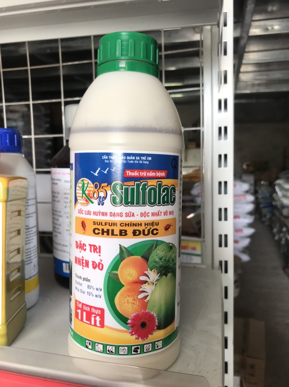 Thuốc trừ nấm nhện đỏ Sulfolac ( chai 500ml)