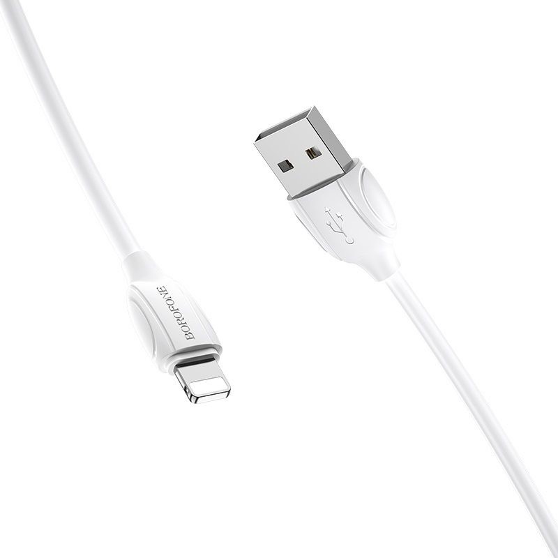 Dây Sạc nhanh 2.4A Borofone BX51 chống rối, gãy cho iPhone, Android, iPad, dây truyền tải dữ liệu dài 1m - CHÍNH HÃNG
