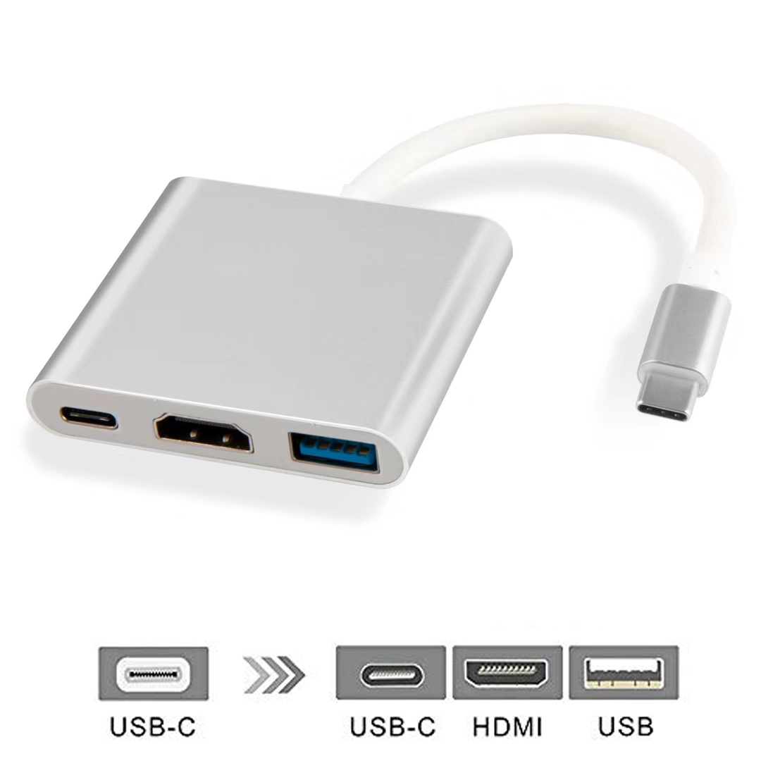 Cáp Chuyển Đổi Từ USB-C Sang USB 3.0HDMI-Type C