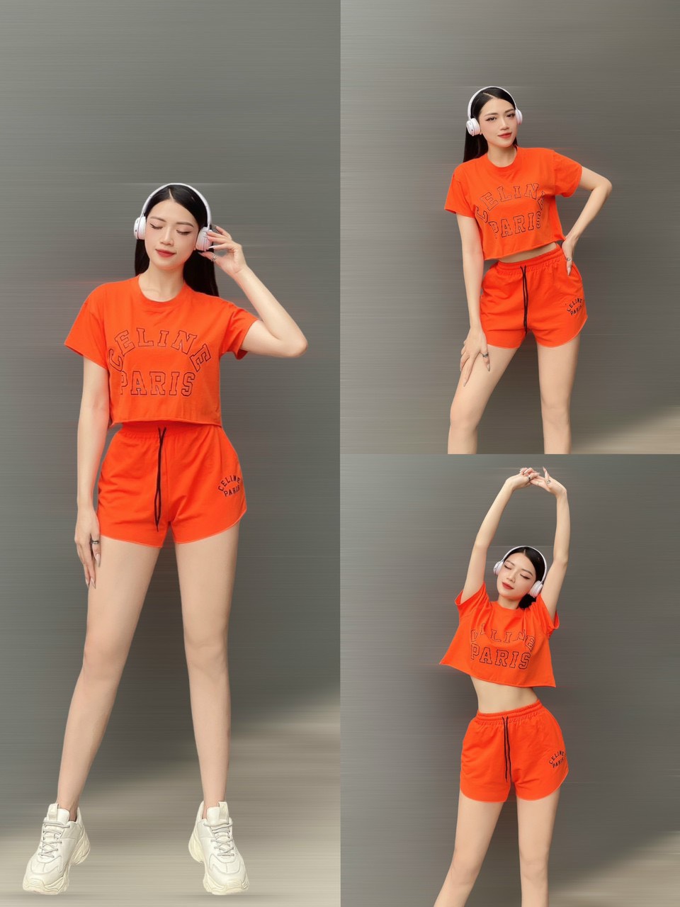 Bộ đùi Paris chất cotton co giãn 4 chiều cực thoải mái